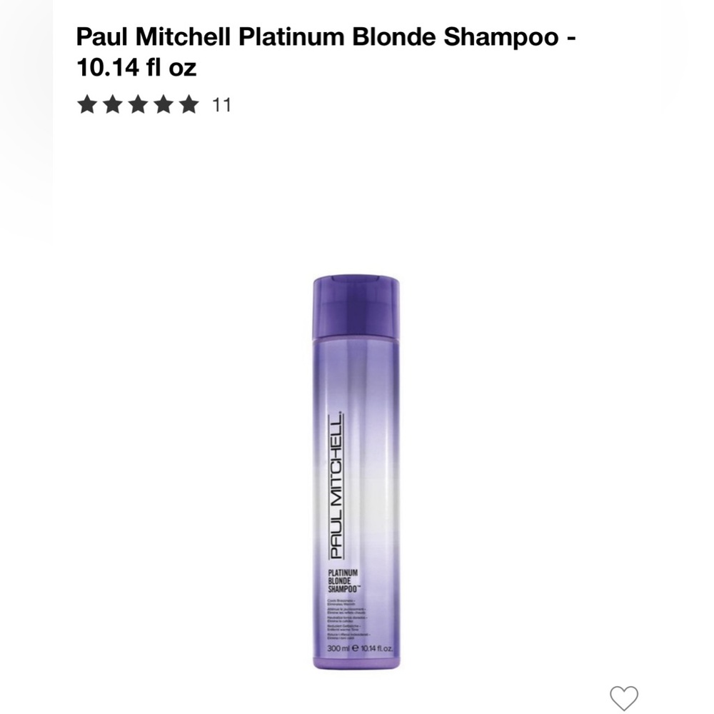 Paul Mitchell Platinum Blonde Shampoo 10.14 fl oz